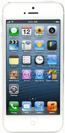 Смартфон Apple iPhone 5 32Gb White & Silver - Аткарск