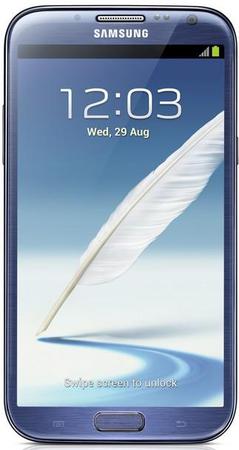 Смартфон Samsung Galaxy Note 2 GT-N7100 Blue - Аткарск